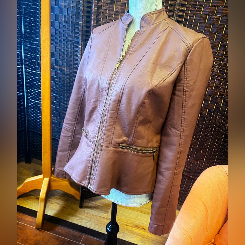 Baccini biker jacket size small